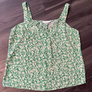Lush Floral Tank NWT Size XL